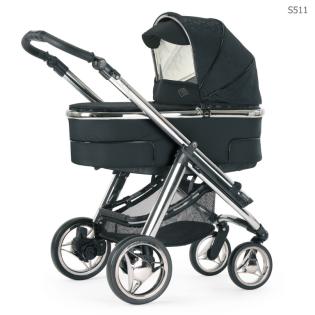 Klassischer Kinderwagen mit sportlichem Gestell von Bebecar NEU