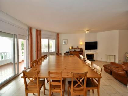 TOP Spanien Ferienhaus Costa Brava 18 Personen privater Pool Meerblick mieten