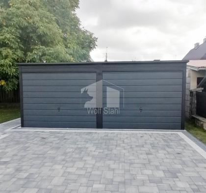  Blechgarage 6x5m Metallgarage Fertiggarage Lieferung und Montage kostenlos GP12