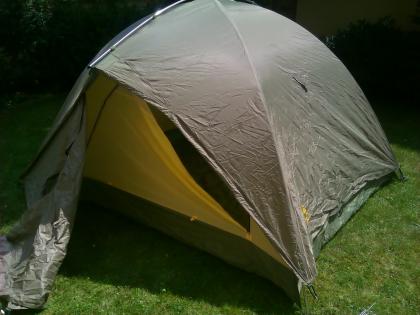 Schnäppchen - Vaude 3 Mann Zelt, unbenutzt 160 € für Motorrad, Garten, Kinder...