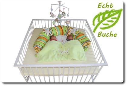 Laufgitter Bett von Kindermöbel Hersteller Sämann