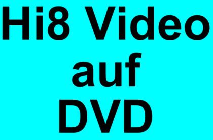 Professionelle Digitalisierung von Hi8, Video8 und Digital8 Kassetten