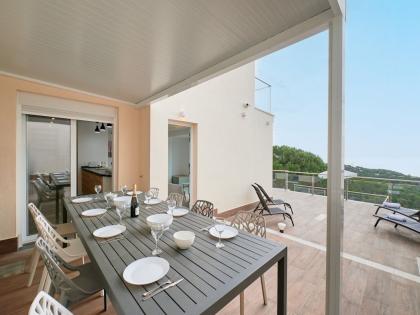 TOP Spanien Ferienhaus Costa Brava privater Pool und Meerblick mieten
