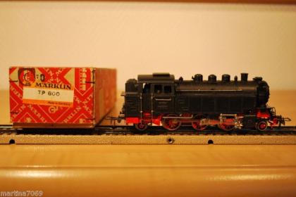MÄRKLIN TP 800 ALTE GUSS DAMPFLOK BR 64