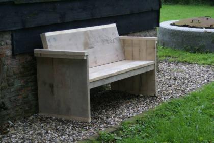 Bauholz Gartenbank Bielefeld von www.exklusivdutchdesign.de