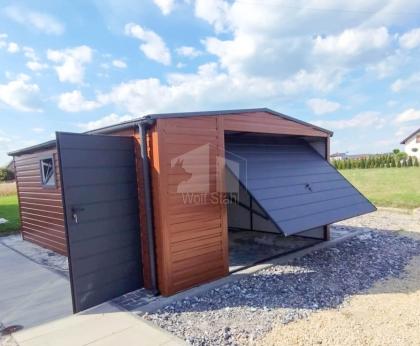  Blechgarage 4x6m Carport und Garage Garage nach Maß GP213 