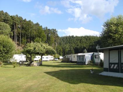 Dauerstellplatz für Wohnwagen