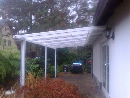 Feste ÜBERDACHUNG - darunter ein paar Grad kühler - von BLASK ®