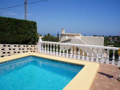  Spanien Ferienhaus Costa Blanca privater Pool & Meerblick zu vermieten