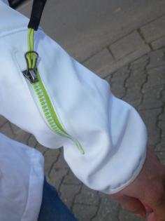 (39) XLC SOFTHELL JACKE white/green