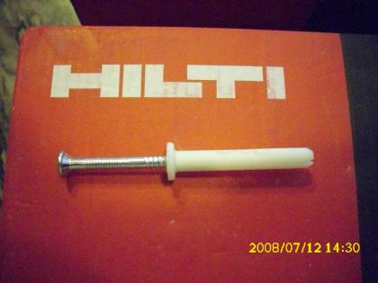 Hilti Nageldübel HPS-1 6 / 15 x 40 ca. 340 Stück
