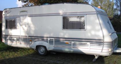 Wohnwagen LMC mit Vorzelt und Mover; TÜV, GAS NEU