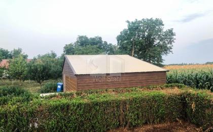 Blechgarage 10x5m Stahlgarage Doppelgarage Garage nach Maß Hohe Qualität GP144