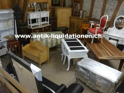 Antikmöbel, Barockmöble, Bronzefiguren und Gartenmöbel
