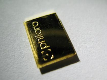 1g Goldbarren 999,9 von Philoro