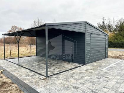 Blechgarage 4x5m Carport und Garage Metallgarage Fertiggarage Individuelle Proje