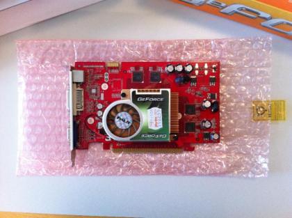 Nvidia GeForce 6600 GT, PCI-Express, TV-Out/DVI, 128 mb DDR, vollständig, Herste