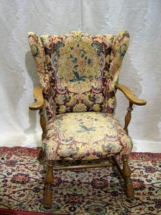 Antiker Ohrensessel 50er / 60er Jahre Sessel