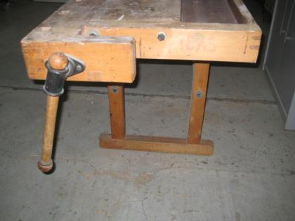 Hobelbank, Holzwerkstatt, Ausstattung