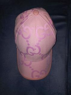 Gucci Baseball ⚾ Kappe Rosa Farbe.