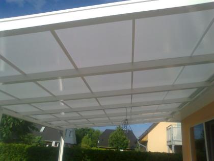 Feste ÜBERDACHUNG - darunter ein paar Grad kühler - von BLASK ®