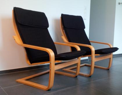 IKEA Poeng-Sessel - Zwei zum Preis von Einem!