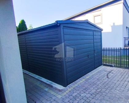  Blechgarage 3x5m Metallgarage Fertiggarage Maßgeschneiderte Lösungen GP195