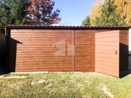 Blechgarage 6x6m Doppelgarage Fertiggarage Maßgeschneiderte Lösungen GP111