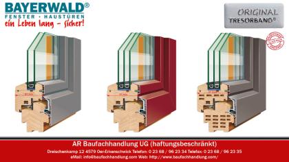BAYERWALD - Fenster und Haustüren mit Tresorband