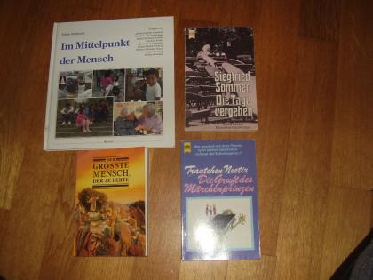 Bücherpaket 4 Stück nur 1,- €