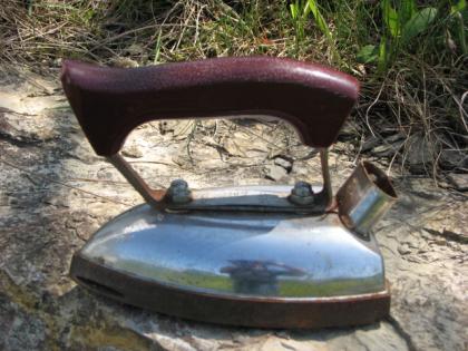 Nostagisches Bügeleisen