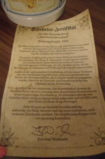 Verkaufe 3 Bierkrüge mit Echtheitszertifikat 