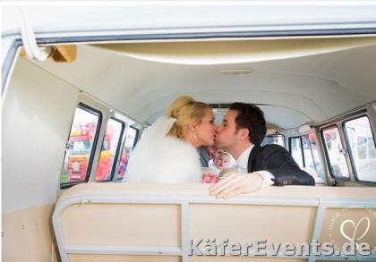 Oldtimer Bulli Volkswagen T1 oder Bus T2 Mieten für Hochzeitsfahrt
