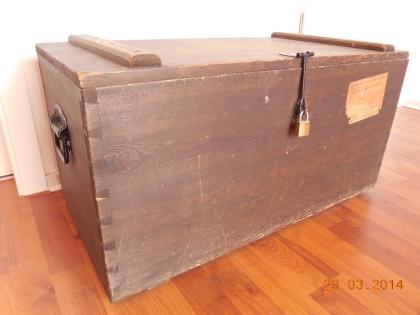 Holzkiste aus russischer Kriegsgefangenschaft