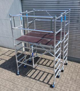 Rollbock Fahrgerüst Arbeitsplattform Rollgerüst bis 5, 50m Gerüst