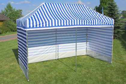 Marktzelt, Verkaufsstand, Mobiler Verkaufszelt 6, 0 x 3, 0 Meter