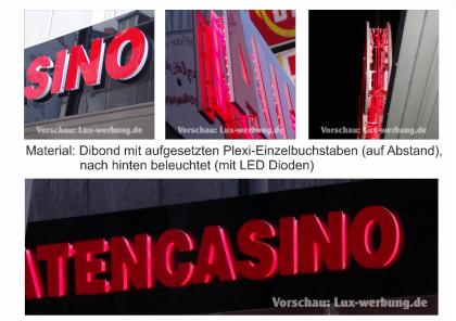 *BERLIN, Hamburg, Hannover* LED-Leuchtwerbung (individuell & preiswert) Leuchtka