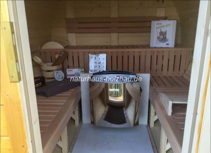 Fasssauna, Saunafass, Sauna Pod, Saunapod Gartensauna, Aussensauna, Sauna 