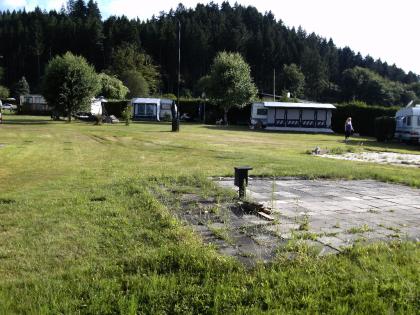 Dauerstellplatz für Wohnwagen