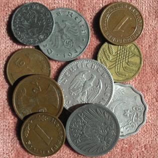 Münzsammlung Münzen Medaillen Silbermünzen Kleinmünzen Gedenkmünzen deutsches Re