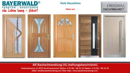 Bayerwald Aktions Holzhaustüren – Holz Haustüren