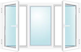 PVC-Fenster - 3-flügel-Fenster - minimum 30 % Rabatt 