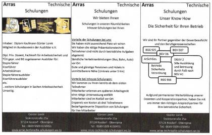 Ausbilderschein - Gabelstaplerfahrer - Staplerfahrer
