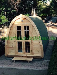 Saunapod, Sauna Pod, Gartensauna, Aussensauna, Sauna, Tonnensauna, Fasssauna, Sa