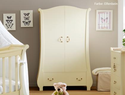 Luxuriöser Kleiderschrank Tulpe mit goldenen Griffen