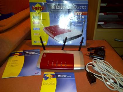 Fritzbox Fon WLAN 7270 (geburaucht - sehr guter Zustand)