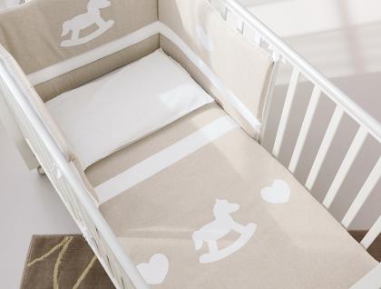 Kinderbett aus der Kollektion Anouk (umbaubar zum Juniorbett)