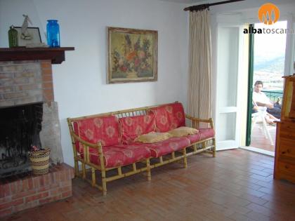 Villa (10 Pers) mit Schwimmbad und Aussicht auf die Hügel und das Meer. Gavorran