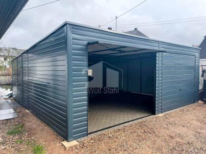  Blechgarage 7x6m  Doppelgarage Werkzeugschuppen Metallgarage  Günstige Preise G