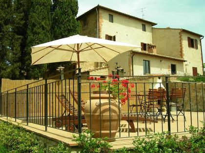 Ferienwohnung mit Pool in San Gimignano Siena